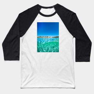 Abbey Beach on a Sunny Day Baseball T-Shirt